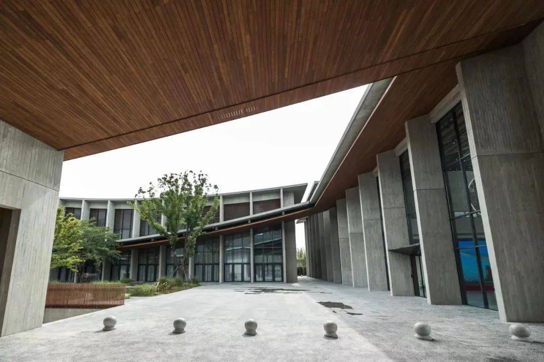 苏州清水混泥土建筑，古典与现代的完美融合