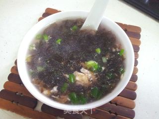 紫菜蛋花汤与淀粉的魔法