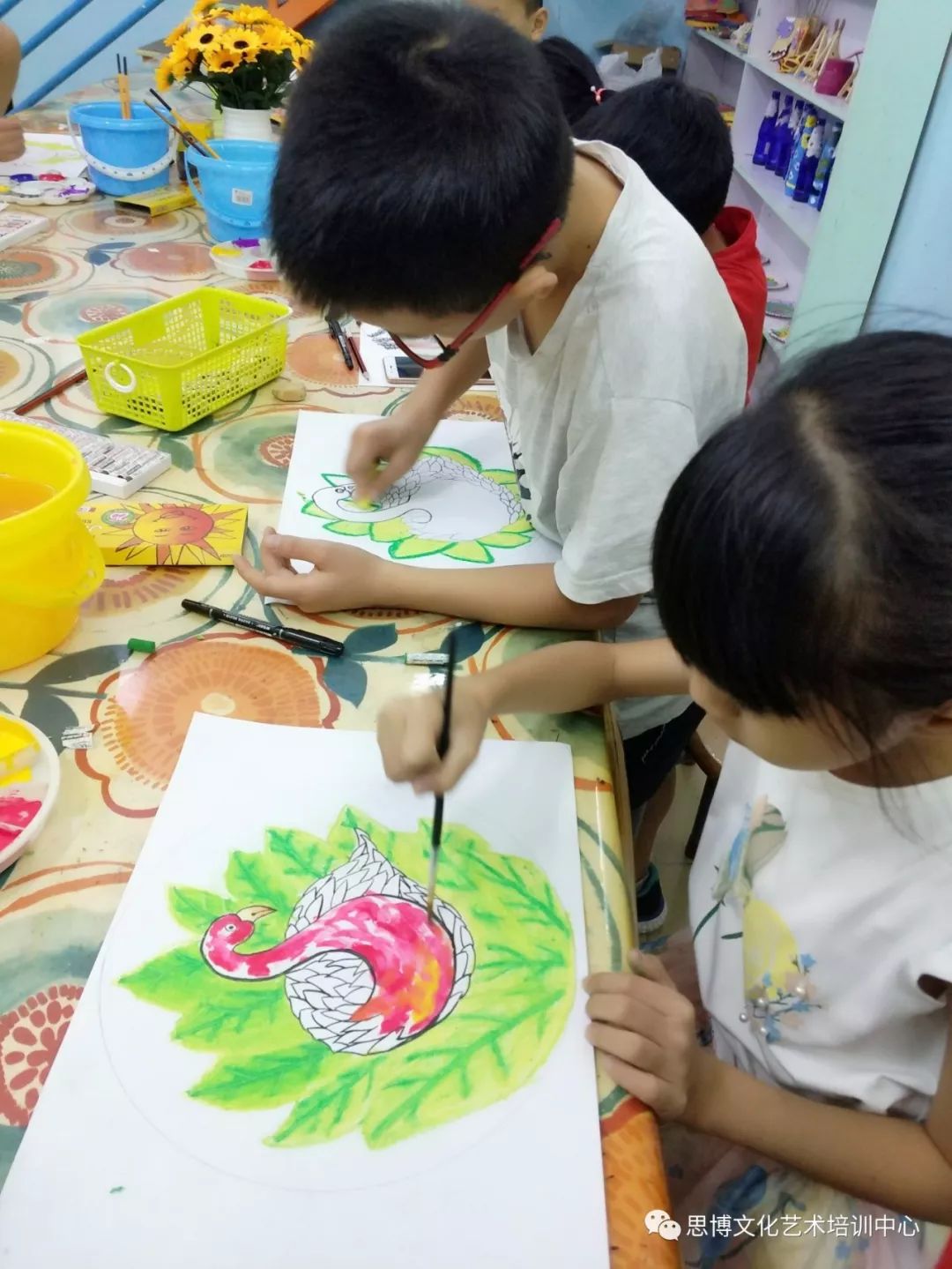 幼儿优秀美术材料作品，创意与灵感的完美结合