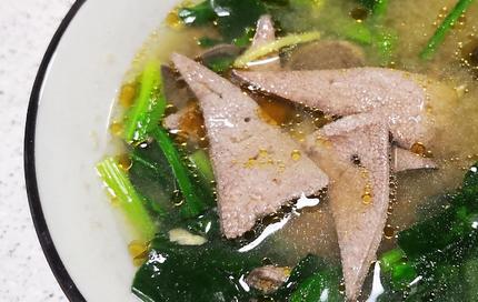 宝宝猪肝蛋花汤，营养美味，宝宝辅食的首选
