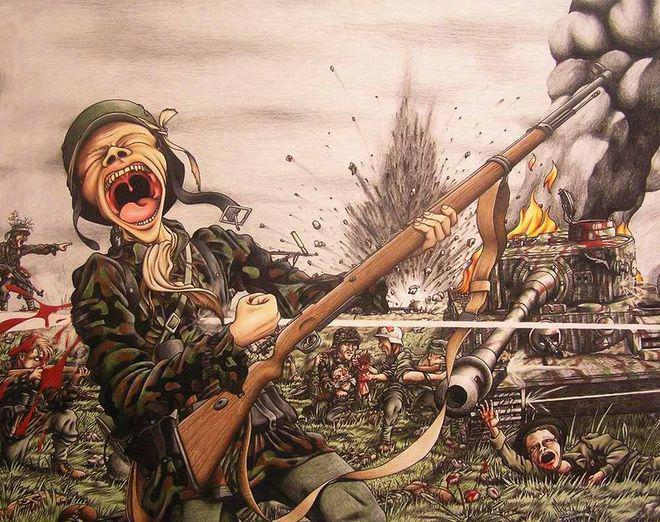 美军二战伞兵漫画，英勇与荣耀的生动描绘