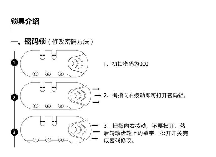 自行车密码锁拆解图，深入了解与探索