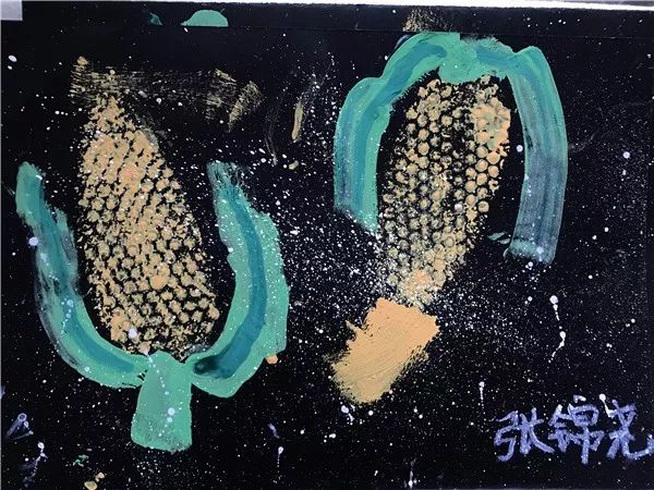 小班美术教案，玉米的创意绘画之旅