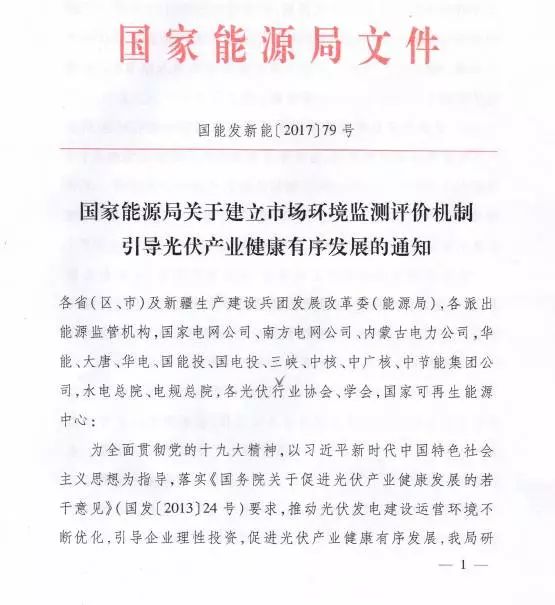 关于能源局531红头文件的深度解读