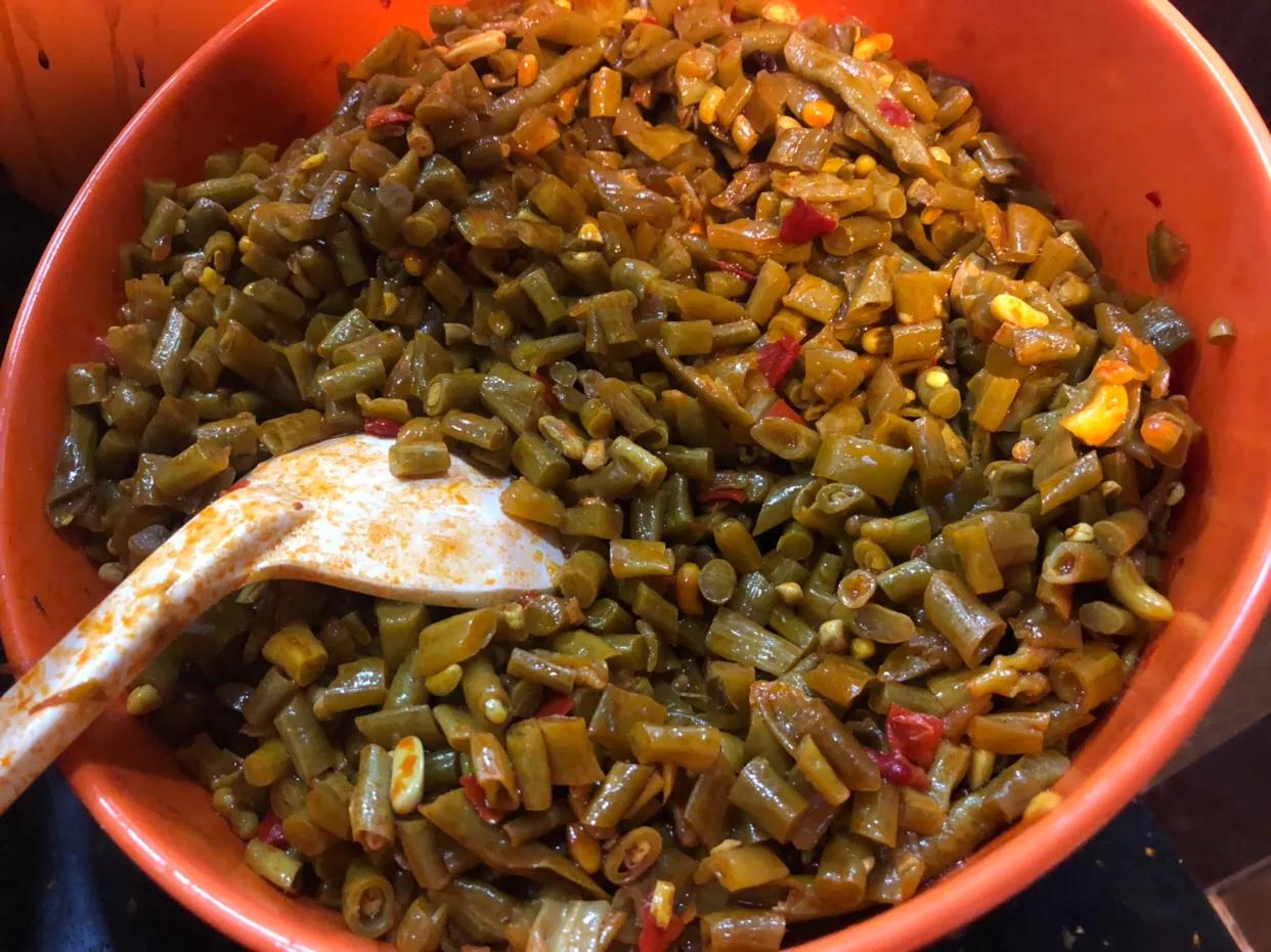 辣油蛋花的魅力，一道风味独特的佳肴